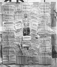 Bild 137-005795 - deutsche Zeitungen in den USA